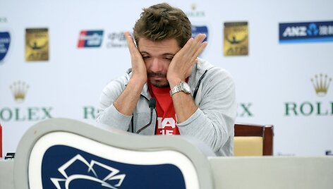 Stanislasas Wawrinka antrame turnyre i&scaron; eilės pralaimėjo pirmą kovą