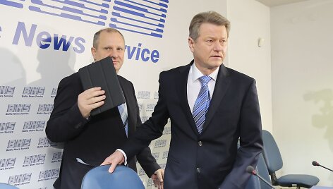 Kęstas Komskis ir Rolandas Paksas