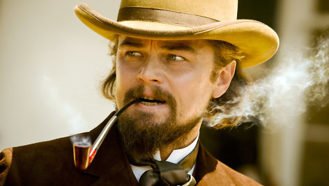 Aktorius Leonardo DiCaprio filme „Ištrūkęs Džango“
