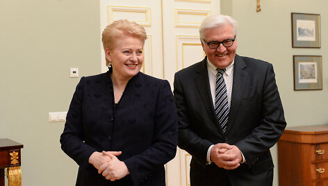 Dalia Grybauskaitė su Franku&ndash;Walteriu Steinmeieriu