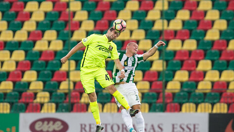 A lyga : &bdquo;Trakai&ldquo; - &bdquo;Žalgiris&ldquo;"	