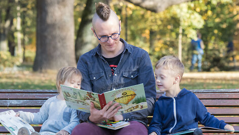 Vaikų ra&scaron;ytojas Tomas Dirgėla