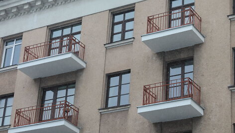 Balkonai Vilniaus senamiestyje