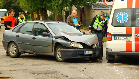 Avarija Panevėžyje