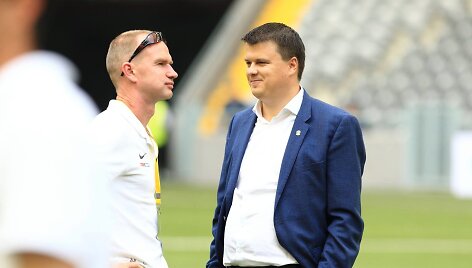 Mindaugas Kasperūnas ir Mindaugas Nikoličius