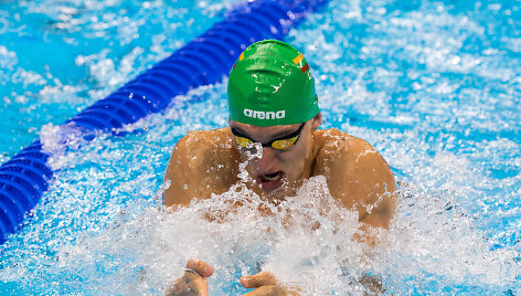 Andriaus &Scaron;idlausko debiutas olimpiadoje