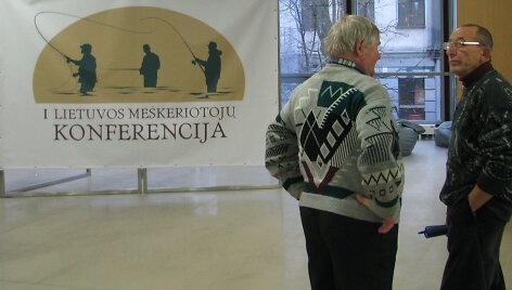 Žvejų mėgėjų konferencija Kaune
