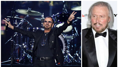 Ringo Starras ir Barry Gibbas
