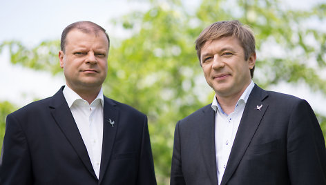 S.Skvernelis ir R.Karbauskis