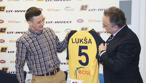 Vytautas Luk&scaron;a ir Ivanas Nevoina