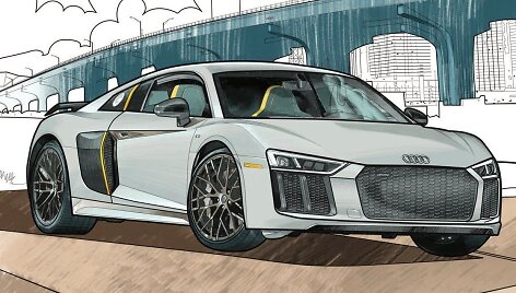 Nuspalvinkite AUDI modelius