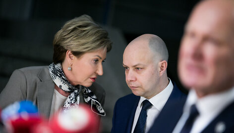Rolanda Lingienė ir Aurelijus Veryga
