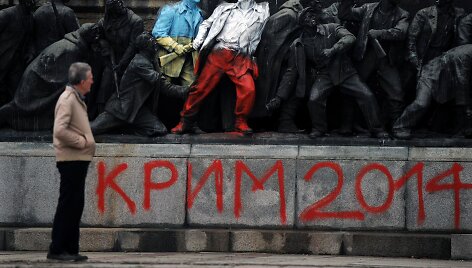 Ukrainoje pirmą kartą buvo i&scaron;bandytas hibridinio karo modelis.