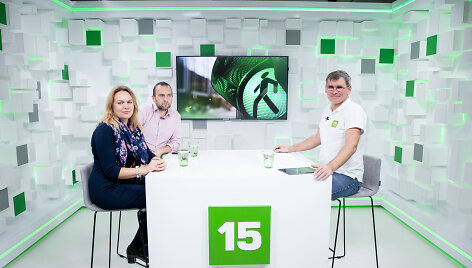15min studijoje &ndash; Kristina Gaučė ir Viktoras Bachmetjevas