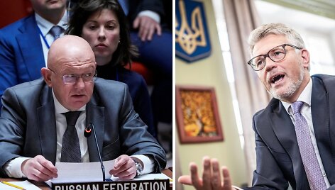 Vasilijus Nebenzia, Andrijus Melnykas