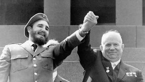 Fidelis Castro ir Nikita Chruščiovas (1963 m.)