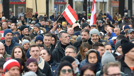 Protestas Vienoje