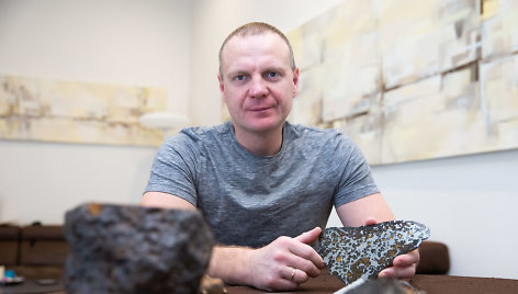 Meteoritų kolekcininkas Andrejus