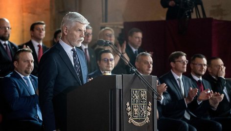 Naujasis Čekijos prezidentas Petras Pavelas