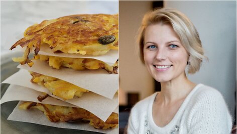 Dangira &Scaron;ima&scaron;iutė ir jos kepti blynai