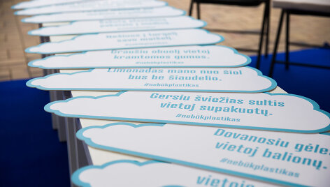 Žaliosios europiečių atostogos &bdquo;Nebūk plastikas &ndash; i&scaron;pakuok fantaziją&ldquo;