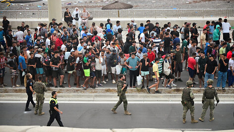 Migrantai Seutoje / Fabian Bimmer / REUTERS