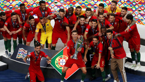 Portugalijos triumfas UEFA Tautų lygos turnyre