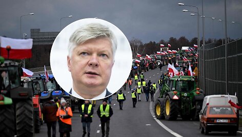K. Navickas paaiškino, ko tikėtis i&scaron; ūkininkų pasienio blokados