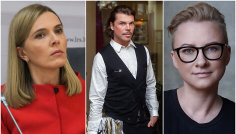 Agnė Bilotaitė, Juozas Statkevičius ir Julija Janus
