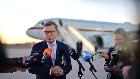 J. Wadephulis prie&scaron; i&scaron;vykstant į Stambulą / Sebastian Gollnow / dpa/picture-alliance