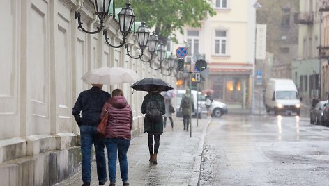 Permainingas oras Vilniuje
