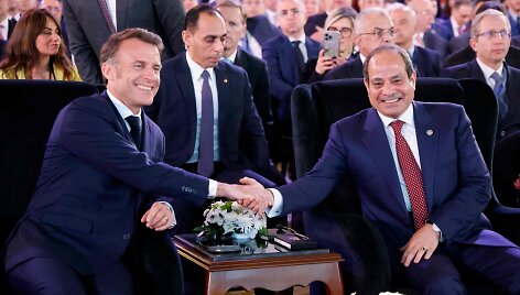 E. Macronas Kaire / LUDOVIC MARIN / AFP