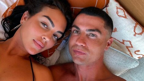 Cristiano Ronaldo ir Georgina Rodriguez