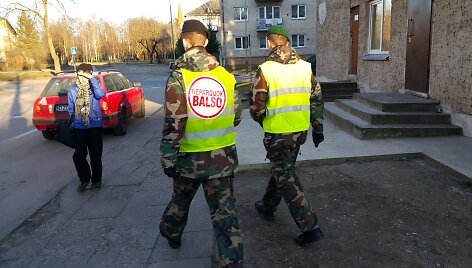 &Scaron;ilutėje raginama balsuoti skaidriai