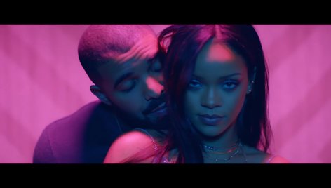 Rihanna ir Drake'as vaizdo klipe „Work“