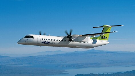 &bdquo;Airbaltic&ldquo; lėktuvas &bdquo;Bombardier Q400 NextGen&ldquo;