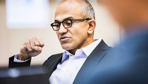 Naujasis &bdquo;Microsoft&ldquo; vadovas Satya Nadella