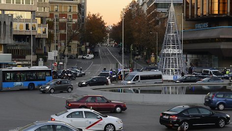 Ispanijos policija Madride