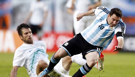 Lionelis Messi ir Bostjanas Cesaras