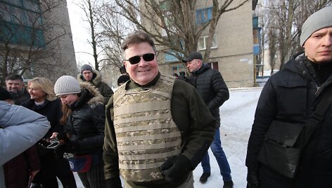 Linas Linkevičius Ukrainoje