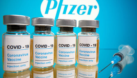 &bdquo;Pfizer&ldquo; vakcina nuo koronaviruso (meninė iliustracija)