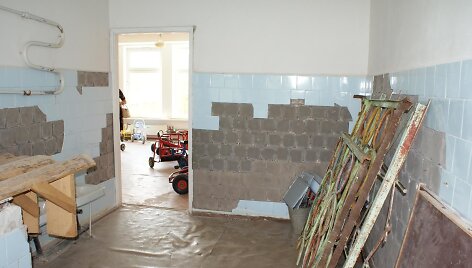 Į Ruklą atvykusių pabėgėlių vaikams &ndash; apleistos patalpos vaikų darželyje