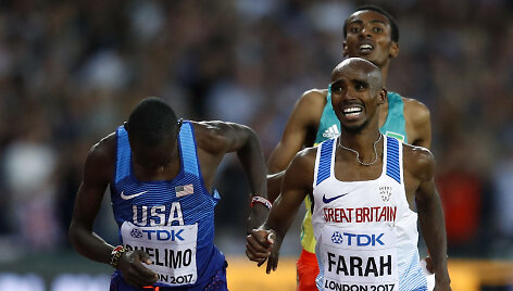 Mo Farah nei&scaron;kovojo aukso