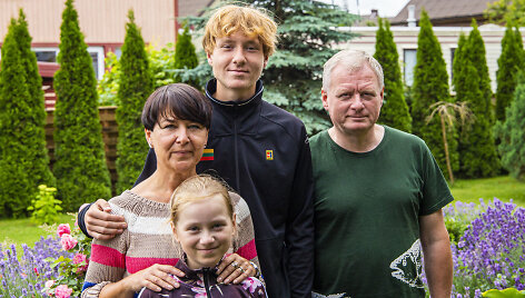 Daivos Stonkuvienės &scaron;eima