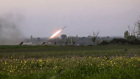 Atsinaujinęs konfliktas tarp Armėnijos ir Azerbaidžano Kalnų Karabache