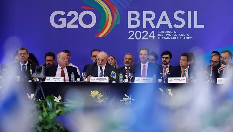 G-20 ministrų susitikimas gruodį / ADRIANO MACHADO / REUTERS