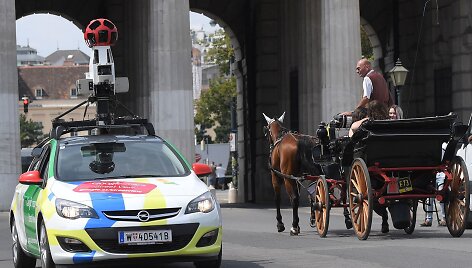 &bdquo;Google Street View&ldquo; automobilis Vienoje