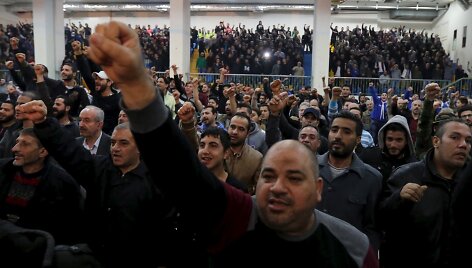 &bdquo;Hezbollah&ldquo; rėmėjų mitingas