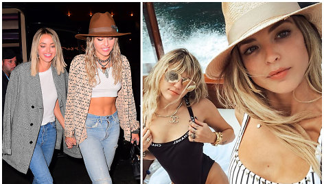 Miley Cyrus ir Kaitlynn Carter