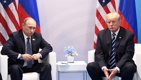 Vladimiro Putino ir Donaldo Trumpo susitikimas